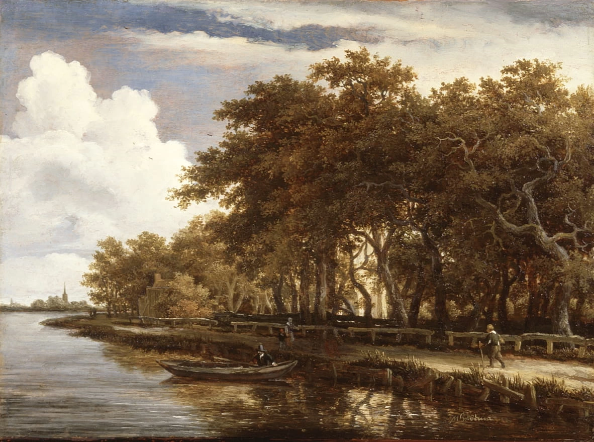 Vista lungo l'Amstel - Saint Louis Art Museum, Friends Fund and funds given in memory of Milton H. Tucker